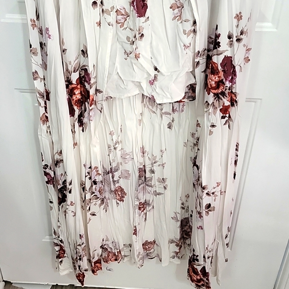 ALTERED - Torrid Hi-Low Floral Dress - Picture 2 of 6